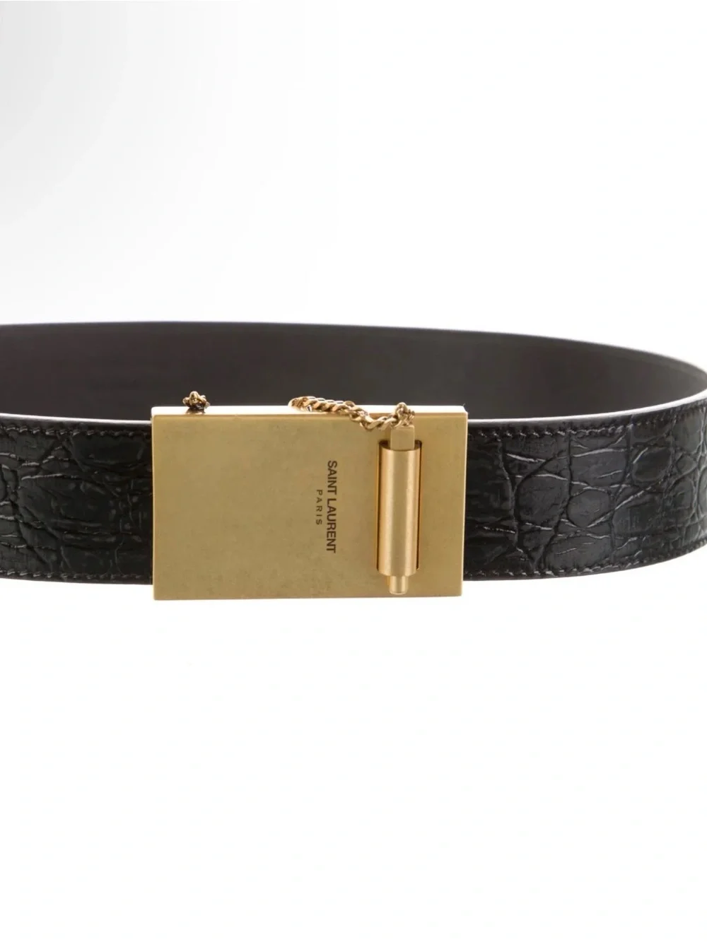 Saint Laurent | Accessories | Saint Laurent Black Leather  display picture 1
